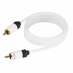 Real Cable SUB-1 câble audio 3 m RCA Blanc