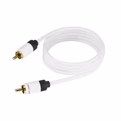 Real Cable RCA M/RCA M, 7m, RCA, Mâle, RCA, Mâle, 7 m, Blanc