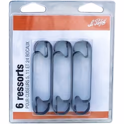 Lot 6 ressorts pour cuiseur 5 11 24 bocaux Le Parfait