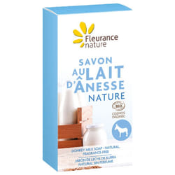 Fleurance Nature Savon Lait d'Ânesse Nature Bio 100 g