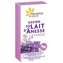 Fleurance Nature Savon Lait d'Ânesse Lavande Bio 100 g