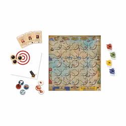 JANOD Jeux de Société Enfant - Jeu Collaboratif et de Stratégie - Labyrintus Pirates, Chine, 275 mm, 40 mm, 260 mm