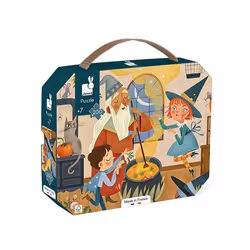 Puzzle Janod Magie avec Poster 200 pièces