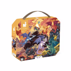 Puzzle 54 pièces Janod Terre de Dragons