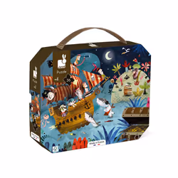 JANOD Puzzle Treasure Hunt 36 pieces, Carton, France, 500 mm, 400 mm, 1 pièce(s)