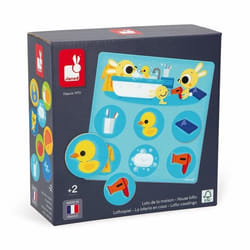Loto de la Maison - Jeu Éducatif - Certifié FSC et Encres végétales - Fabrication Française – Dès 2 ans