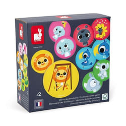 Mémo des Émotions - Jeu de Mémoire - Jeu Éducatif - Développe Mémoire et Vocabulaire -  Fabriqué en France – Dès 2 ans