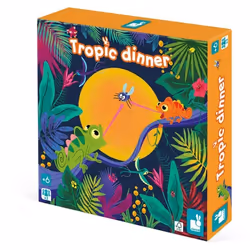 Jeu de société - JANOD - Tropik Dinner - 2 joueurs ou plus - À partir de 6 ans - Intérieur