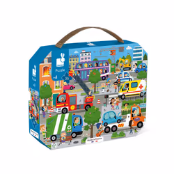 JANOD Puzzle City - 36 PCS, Carton, France, 500 mm, 400 mm, 1 pièce(s)