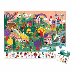 JANOD Puzzle d'observation Les Contes 24 pièces