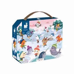 JANOD Puzzle Snow Party -36 PCS