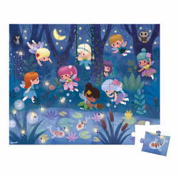 JANOD Puzzle Fairies And Waterlilies - 36 PCS