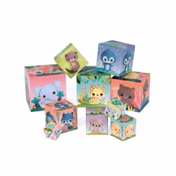 JANOD Cute animals square pyramid - Vue supplémentaire 4