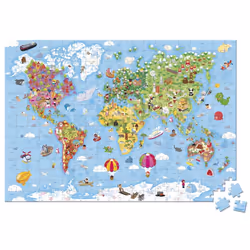JANOD J02775 puzzle Jeu de puzzle 300 pièce(s) Monde