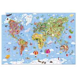 JANOD J02775 puzzle Jeu de puzzle 300 pièce(s) Monde
