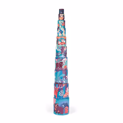 JANOD Forest Animal Round Stacking Pyramid, Carton