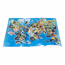 JANOD Educational Puzzle Endangered Animals