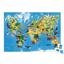 JANOD Educational Puzzle Endangered Animals