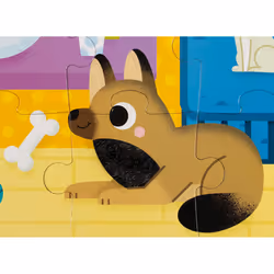 JANOD Tactile Puzzle Pets 20 pieces