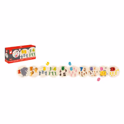 Juratoys Puzzle J'Apprends À Compter (Bois Et Carton)