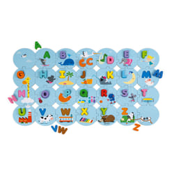 Juratoys Puzzle J'Apprends L'Alphabet, Version Française (Bois Et Carton)