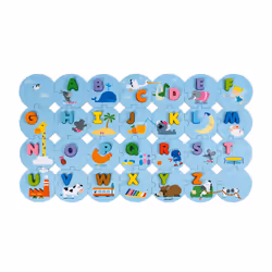 Juratoys Puzzle J'Apprends L'Alphabet, Version Française (Bois Et Carton)