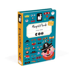 JANOD Boy's Crazy Faces Magneti'Book