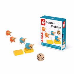 Juratoys Jeu Du Saute-Mouton (Bois)