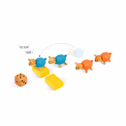 Juratoys Jeu Du Saute-Mouton (Bois)