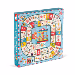 Juratoys Coffret Multi Jeux Carrousel (Bois Et Carton)