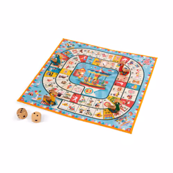 Juratoys Jeu De L'Oie Carrousel (Bois Et Carton) - Vue supplémentaire 4