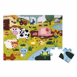 JANOD J02772 puzzle Jeu de puzzle 20 pièce(s) Animaux