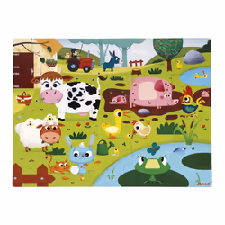 JANOD J02772 puzzle Jeu de puzzle 20 pièce(s) Animaux