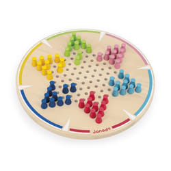 Janod jeu de société dames chinoises jouet en bois classique enfants