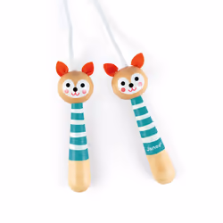 JANOD Fox Skipping Rope (wood)