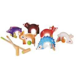 Juratoys Croquet Animaux De La Forêt (Bois)