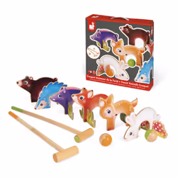 Juratoys Croquet Animaux De La Forêt (Bois)