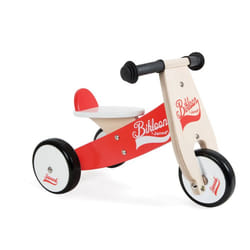JANOD Porteur Little Bikloon Rouge et Blanc