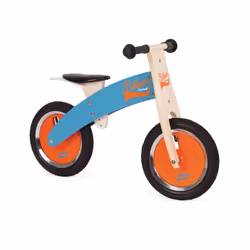 Juratoys Draisienne Bois Bikloon Bleue / Orange, 3 an(s), Bois, Bleu, Orange