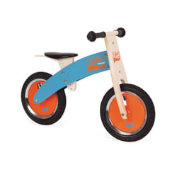 Juratoys Draisienne Bois Bikloon Bleue / Orange