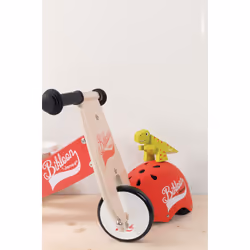 Juratoys Bikloon - Casque Rouge Pour Draisienne
