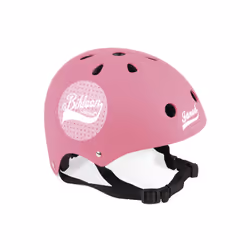Juratoys Bikloon - Casque Rose À Pois Pour Draisienne