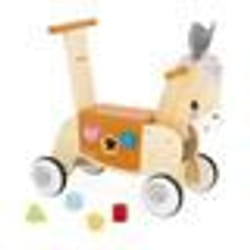 Porteur en bois avec boite