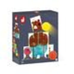 Chamboule Tout Enfant Applepop - Jeu dAdresse - 6 Boîtes en Métal + 2 Balles en Mousse - Jeu dExtérieur - Dès 3 ans