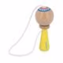 Janod - Bilboquet en bois Applepop - JURATOYS