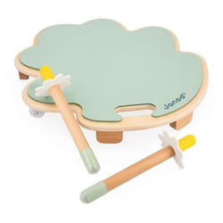 Feuille Roulante Sweet Cocoon - Planche à Roulettes en Bois FSC - Jeu dAdresse pour Enfant dès 4 ans