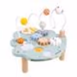 Table dActivités Sweet Cocoon - 5 Activités Premier Age - Jouet dÉveil - en Bois FSC - Dès 18 Mois