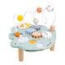 Table dActivités Sweet Cocoon - 5 Activités Premier Age - Jouet dÉveil - en Bois FSC - Dès 18 Mois