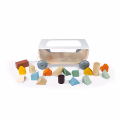 JANOD Sweet Cocoon Cart With Blocks - Vue supplémentaire 6