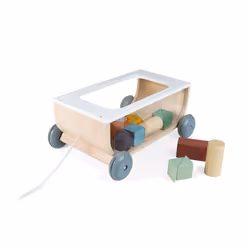 JANOD Sweet Cocoon Cart With Blocks - Vue supplémentaire 7